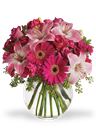 Bouquet fucsia e rosa