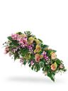 Copribara rosa e verde