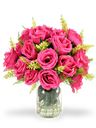 Bouquet rose fuxia vivace