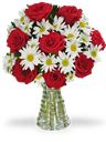 Rose rosse a bouquet